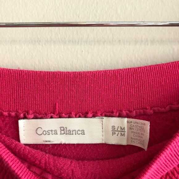 🚨3/$20🚨 Costa Blanca Preppy Stretch Soft Strapless Fit And Flare Mini Dress Pink - Picture 5 of 9